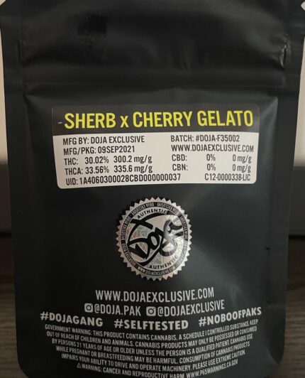 Doja exclusive Sherb x Cherry Gelato