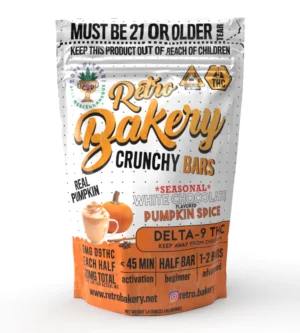 50mg THC Pumpkin Spice White Chocolate