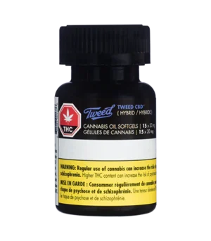 Tweed 20mg CBD Capsules
