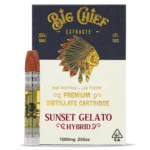 Sunset Gelato – Big Chief THC Cartridge 1G