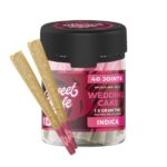 Sweet Lyfe 40 Pack of Joints D8+HHC+THCP – 1.5g per Joint – Wedding Cake – Indica